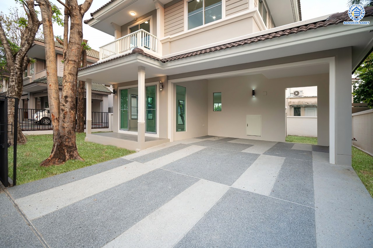 บ้านมือสองตกแต่งใหม่ โครงการ พฤกษ์ลดา ติวานนท์-ราชพฤกษ์ แบรนด์ L&H เนื้อที่ 55.50 ตร.ว. ฟังก์ชัน 3 ห้องนอน 3 ห้องน้ำ จอดรถได้ 2 คัน บนทำเลติดใหญ่ ถนน 345 ต่อเนื่อง ถ.ราชพฤกษ์ เชื่อมต่อหลายเส้นทาง ใกล้ทางด่วน "ศรีสมาน"